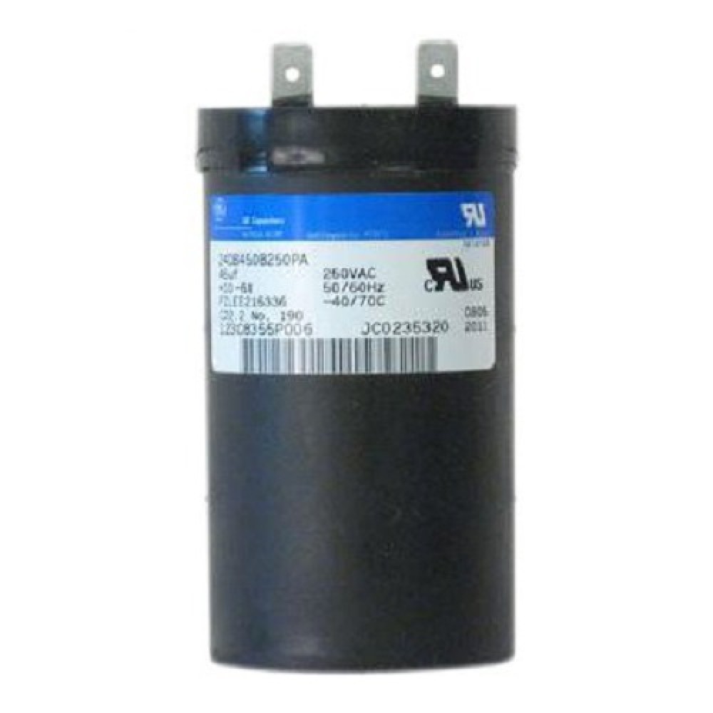 WH12X10212 GE Washer Capacitor 45uF 123C8355P006