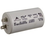 WH12X10462 GE Washer Capacitor 45uF 123C8355P008