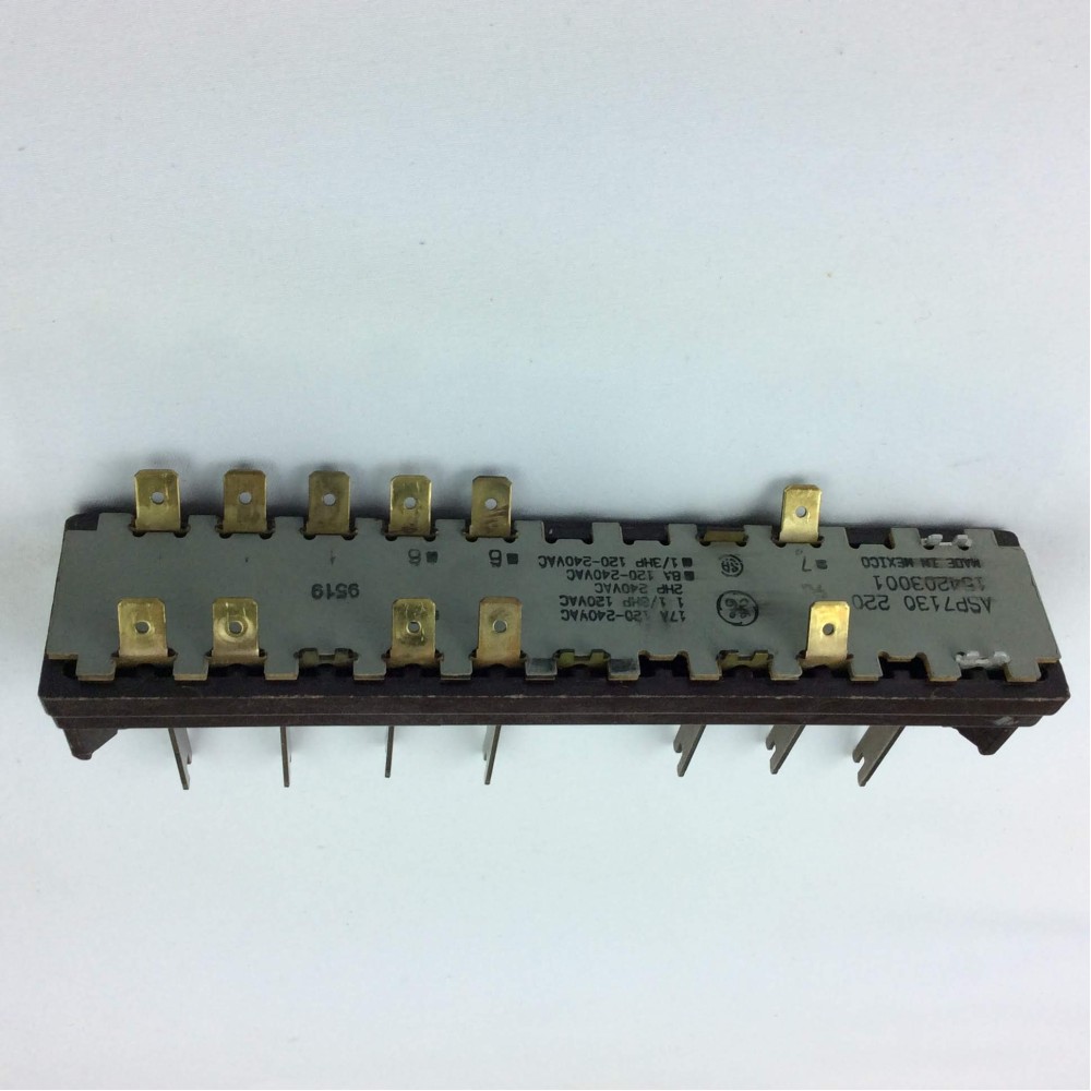 154203001 Frigidaire Dishwasher Control Switch 7 Button Selector 418913