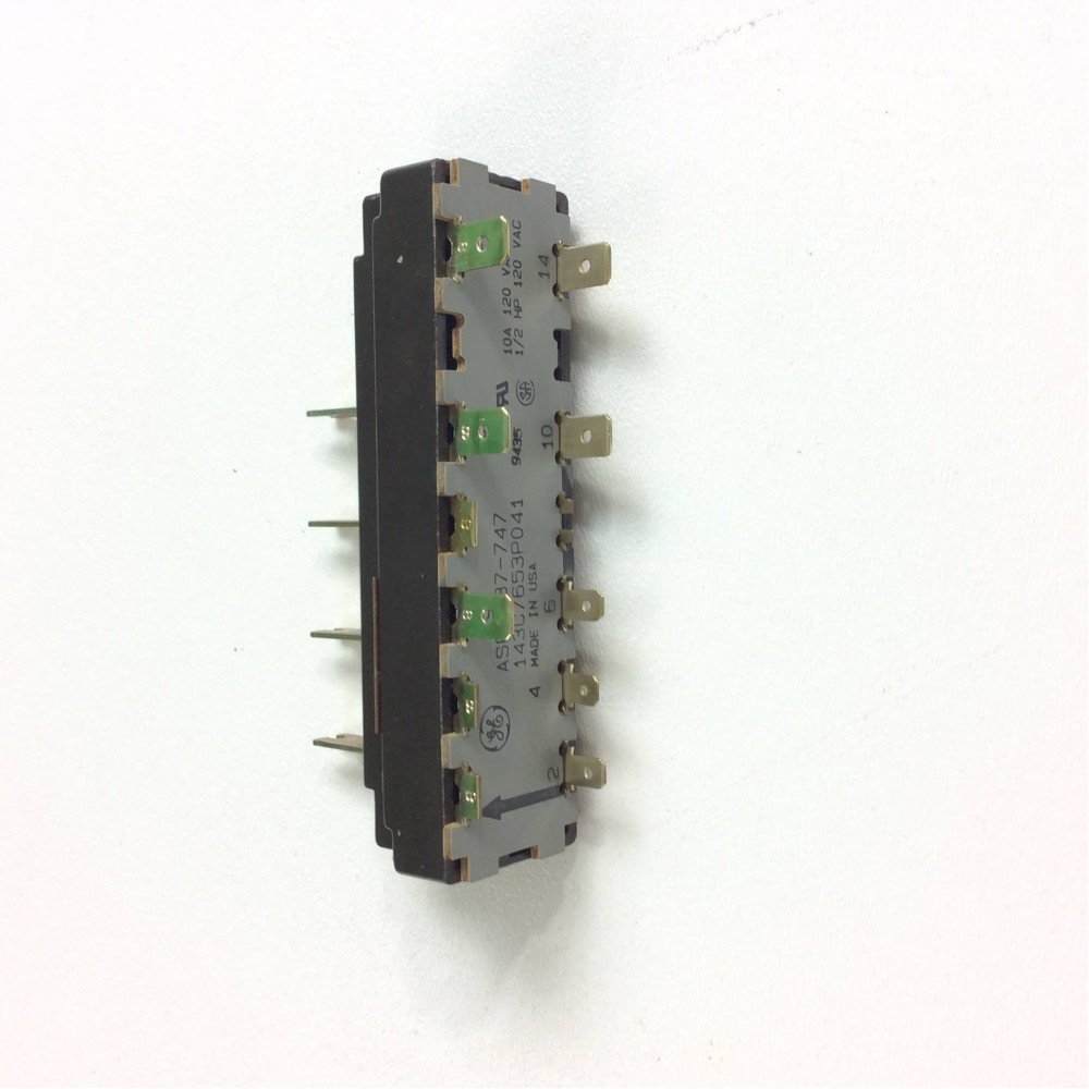 WD21X730 GE Dishwasher Control Switch Option Interface 4 Button Selector WD21X0730