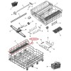 99003074 Jenn-Air Dishwasher Dish Rack Cup Shelf lower 1035964