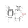 5304482486 Electrolux Dishwasher Door Spring Bolt 1865694