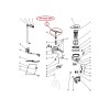5304512884 Kenmore Dishwasher Lower Wash Arm 4584819
