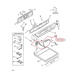8576529 Whirlpool Dryer Wiring Harness Assembly 8529981