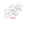 WPW10193530 Maytag Dryer Door Complete Assembly W10193530