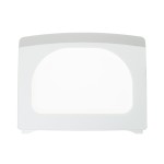 WH44X10165 GE Washer Door Lid Panel Assembly 1168825