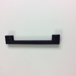 WB15X229 GE Microwave Door Handle Assembly 245487