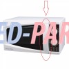 P60D17LD5HNDL Galanz Microwave Door Handle Assembly P60D17L-D5