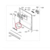 MEG64439202 LG Dishwasher Door Panel Lower Gasket Holder MEG644392-2