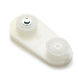 WPW10084086 Whirlpool Dishwasher Door Balance Spring Cable Roller Mount W10084086