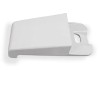 WP2195915 Whirlpool Fridge Freezer Door Bracket End Cap 2195915