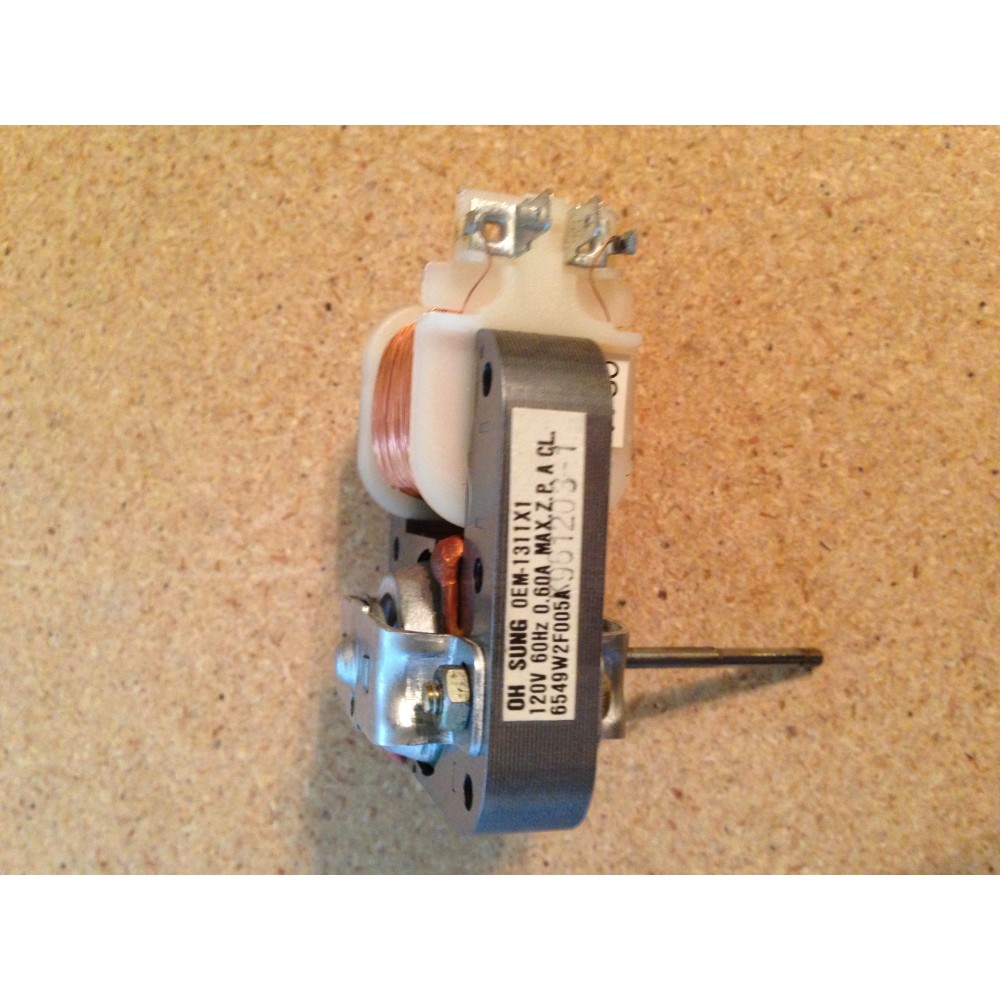 WP4358784 Whirlpool Microwave Fan Motor Cooling 6549W2F005A