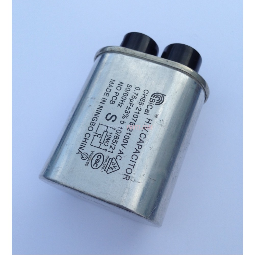 CH85-21075-22F1 Emerson Microwave High Voltage HV Capacitor 0.75uF CH8521075-22F1 CH85-21075-22F1 Emerson Microwave High Voltage HV Capacitor 0.75uF CH8521075-22F1