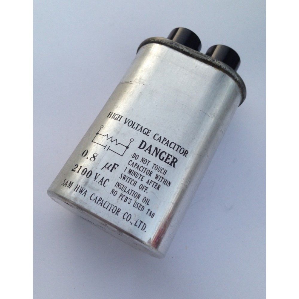 5303200483 Frigidaire Microwave High Voltage HV Capacitor 0.80uF CH85-21080-22F2