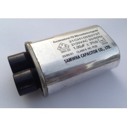 6120W3H003H LG Microwave High Voltage HV Capacitor 1.0uF 21CH105S075T