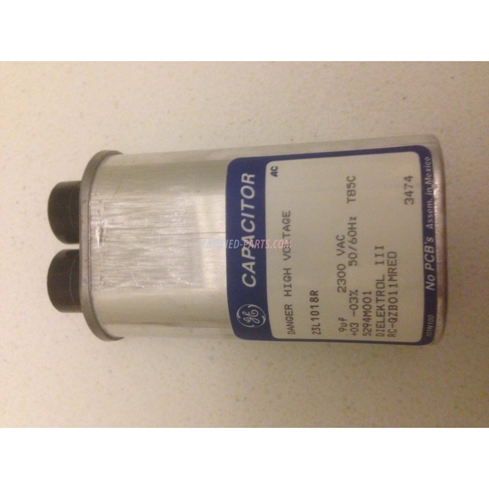RC-QZB011MREO Sharp Microwave High Voltage HV Capacitor 0.90uF 23L1018R RC-QZB011MREO Sharp Microwave High Voltage HV Capacitor 0.90uF 23L1018R