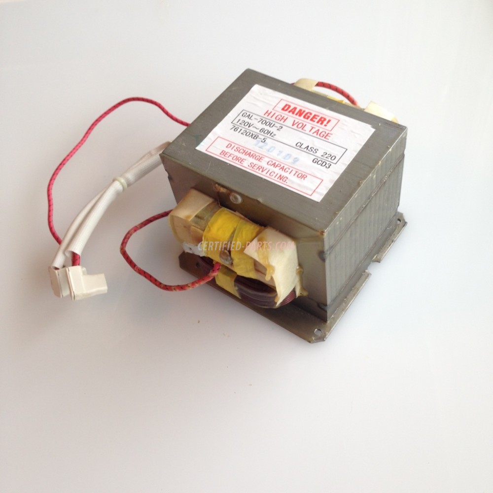 76120XB GALANZ Microwave Transformer High Voltage GAL-700U-2 76120XB GALANZ Microwave Transformer High Voltage GAL-700U-2