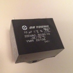 DE59-50002A Samsung Microwave Motor Capacitor 10uF YMR22106