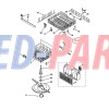 3374702 Whirlpool Microwave Dish Rack Spray Arm Support Lock 524156