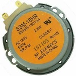 WB26X10082 GE Microwave Turntable Motor Assembly 6549W1S013A
