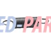 WB09X10015 GE Microwave Door Spring 910733