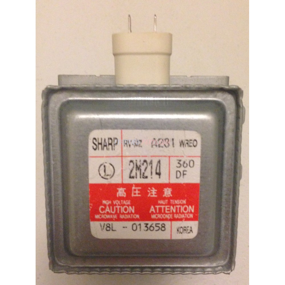 RV-MZA231WREO Sharp Microwave Magnetron 4.1KV 2M214-360DF RV-MZA231WREO Sharp Microwave Magnetron 4.1KV 2M214-360DF