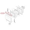 316575502 Kenmore Oven Range Door Vent 1557932