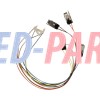 316580420 Whirlpool Oven Range Wiring Harness Heating Element Receptacle Socket 1794693