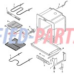 74003389 Maytag Oven Range Light Lamp Cover 7724P102-60