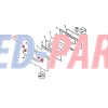 316248401 Frigidaire Oven Range Door Handle Spacer 917971