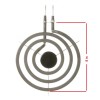 WB30X253 Sears Oven Range Heating Element Surface WB30X0253