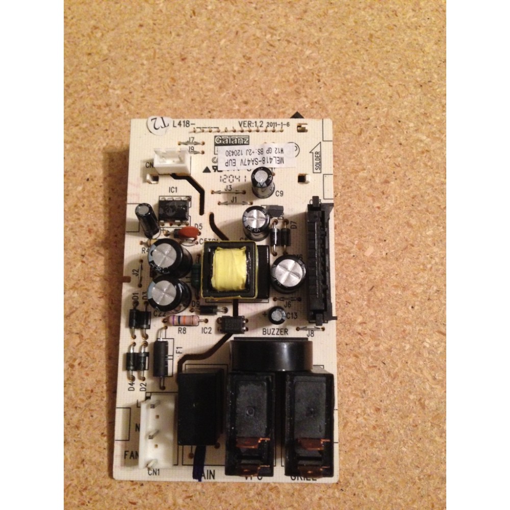 MEL418-SA47V Rival Microwave Power Control Board Main Circuit Assembly MEL418-SA47V-EUP