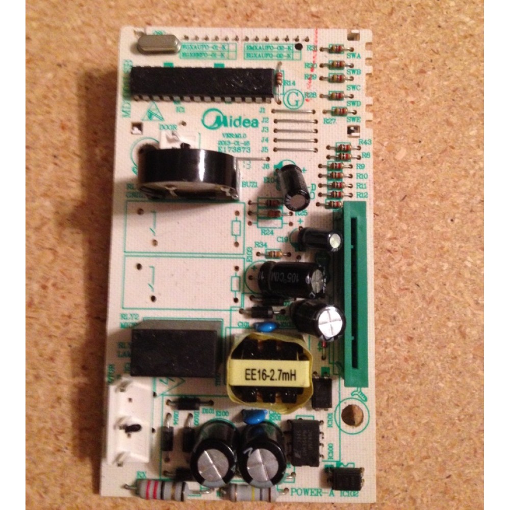EMXAUFO-00-K Magic Chef Microwave Power Control Board Main Circuit Assembly MD1001LSB