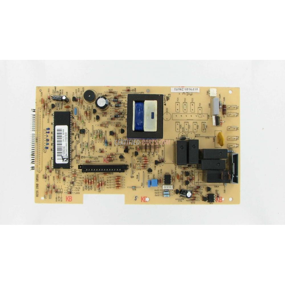 8169760 Kenmore Microwave Power Control Board Main Circuit Assembly 4619-640-28651 8169760 Kenmore Microwave Power Control Board Main Circuit Assembly 4619-640-28651