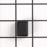 9742237 KitchenAid Dishwasher Control Panel Push Button Time Delay 747380