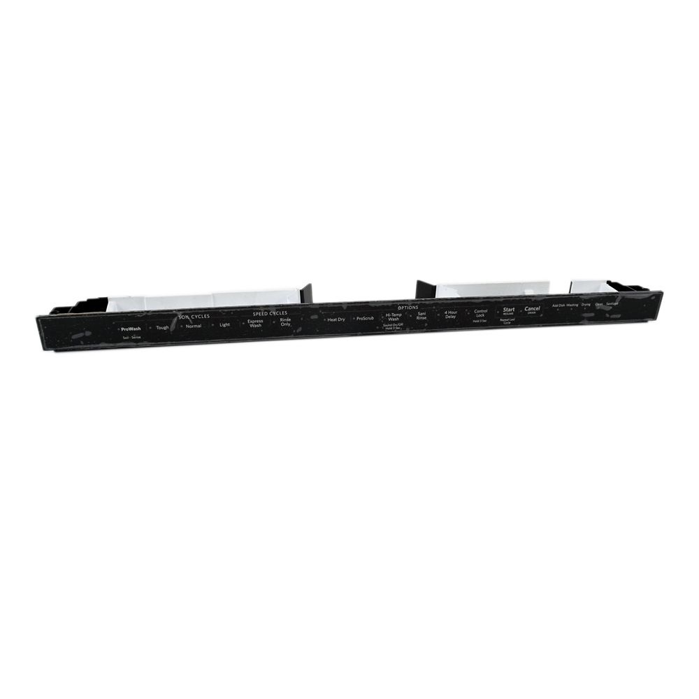 WPW10537414 KitchenAid Dishwasher Control Panel Membrane Assembly W10537414
