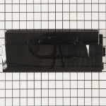 3720W0C303B LG Microwave Control Panel Bezel 1313929