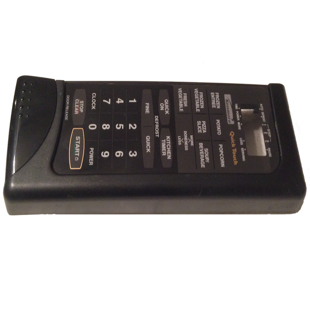617-238-2562 Kenmore Microwave Control Panel Membrane Assembly 565.6120900