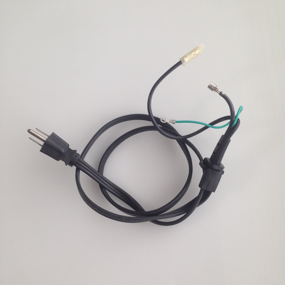 WB18X10391 GE Microwave Power Cord Assembly 1473728