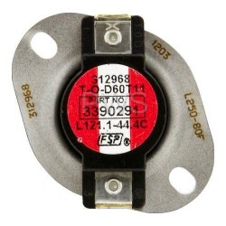 WP3390291 Whirlpool Dryer Thermostat Cut-off 3390291
