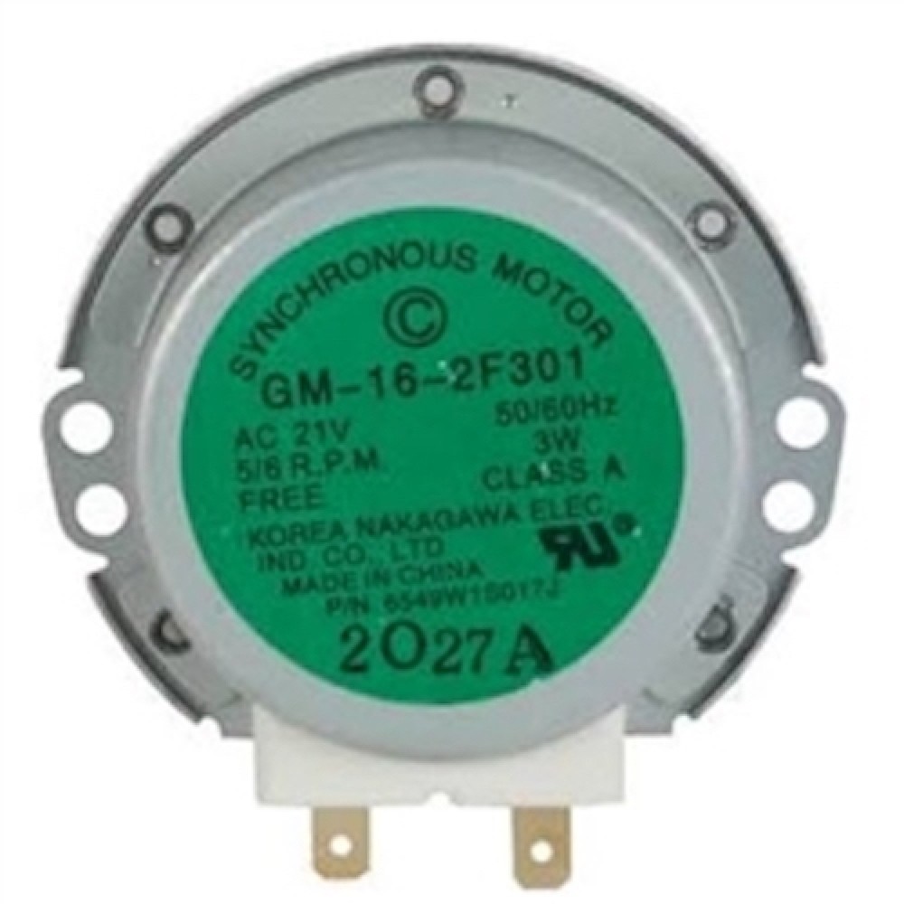 6549W1S017J LG Microwave Turntable Motor Assembly GM-16-2F301