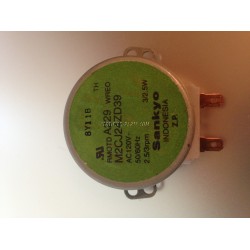 RMOTDA229WRE0 Sharp Microwave Turntable Motor Assembly M2CJ24ZD39