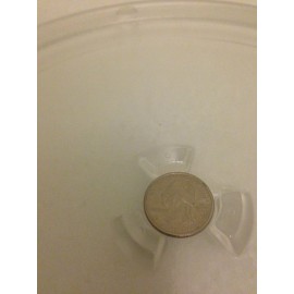 WB49X10097 GE Microwave Turntable Tray Plate Diameter_11 5-16in 947207