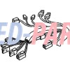 EAD60820222 LG Washer Wiring Harness Main Upper WT7600HKA