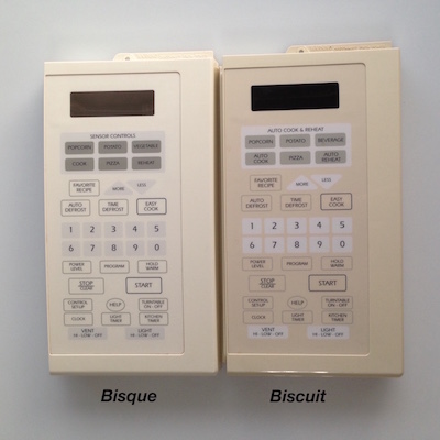 What is the difference between Bisque,Biscuit and Almond?