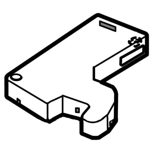 ACQ86274001 LG Fridge Freezer Door Hinge Cover Assembly Left 3550JJ1097Q